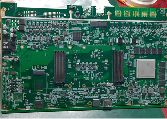 Lắp ráp PCB đa lớp không chì FR4, Lắp ráp PCB 6 lớp tuân thủ RoHS