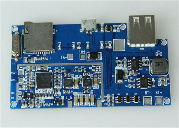 Nguyên mẫu lắp ráp PCB đa lớp HDI màu xanh SMT cho không có trình điều khiển